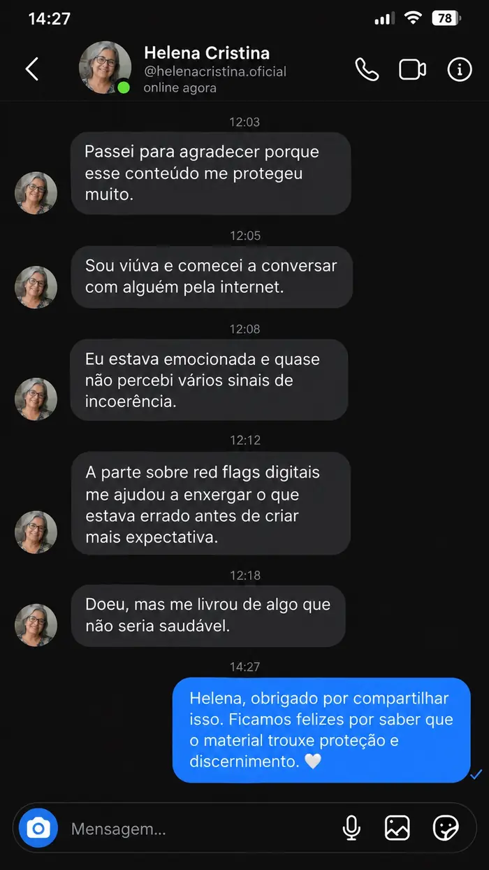 Avaliação de quem usou o guia