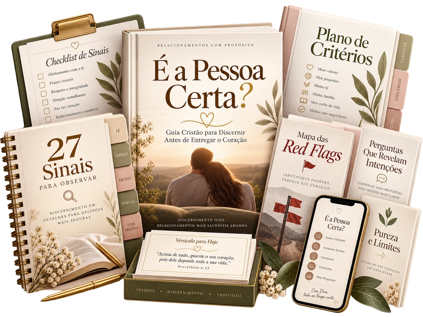 Mockup do guia É a Pessoa Certa?